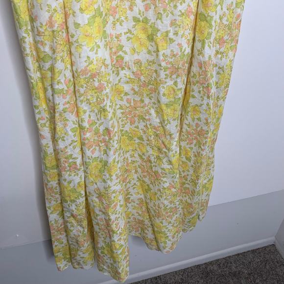 Zimmerman Goldie Ruffle Floral Midi Dress Women’s size 3 or US 8 - Picture 12 of 16